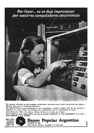 No se deje impresionar por nuestras computadoras electrónicas