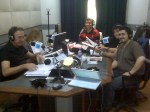 El equipo al aire