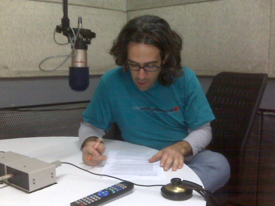 Mariano Cáceres en acción